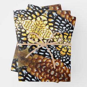 Reeve's fazant Feathers - Papieren pakbladen Inpakpapier Vel