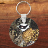 Reeve's fazant sleutelhanger (Voorkant)