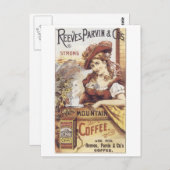Reeves Parvin & Co. Coffee Briefkaart (Voorkant / Achterkant)