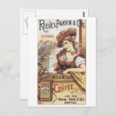 Reeves Parvin Strong Coffee Briefkaart (Voorkant / Achterkant)