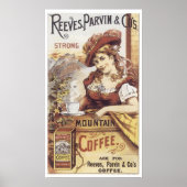 Reeves Parvin Strong Coffee Poster (Voorkant)