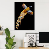 Reeves Pheasant Flying Print (Thuiskantoor)