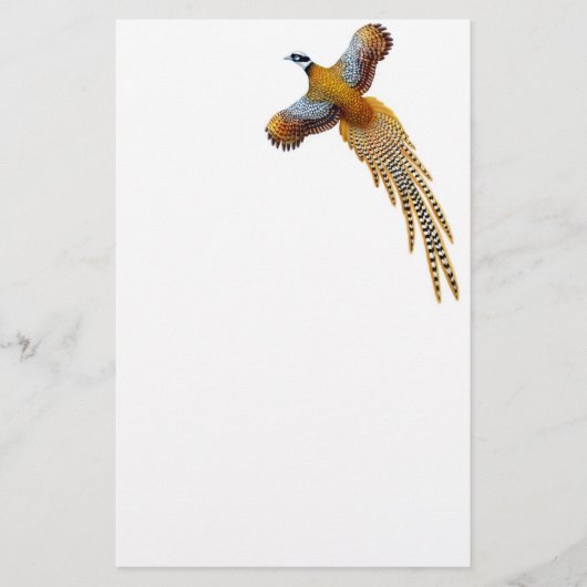 Reeves Pheasant Stationery Briefpapier (Voorkant)