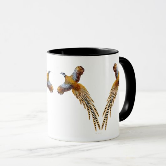 Reeves Pheasants Ringer Mok (Voorkant rechts)