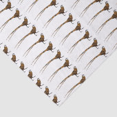 Reeves's fazant bird cartoon illustratie tissuepapier (Detail)