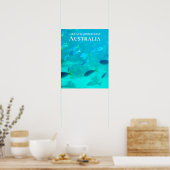 Ref Australië onder water Great Barrier Reef Poster (Keuken)