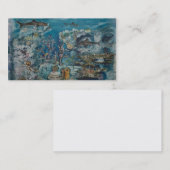 Ref. Business, 3,5 x 2,0 inch, 100 pack, wit Visitekaartje (Voorkant / Achterkant)