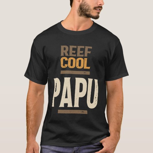 Ref. Cool Papu | Papa en opa T-shirt (Voorkant)