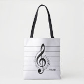 Ref. en noten tote bag (Voorkant)