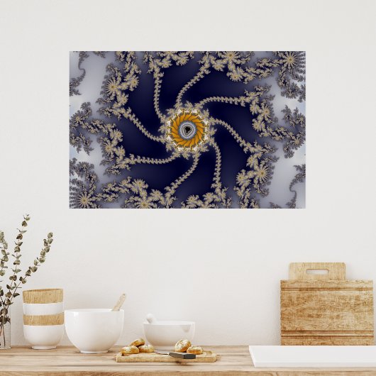 Ref. Fractal - Fractal Poster (Keuken)