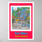 Ref Gliders Dive-shop Poster (Voorkant)