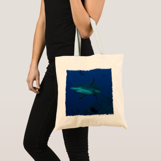 Ref. haai op het Great Barrier Reef Tote Bag (Voorkant (product))
