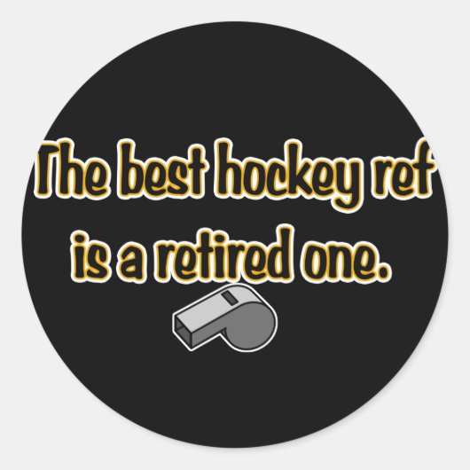Ref. in ruste ronde sticker (Voorkant)