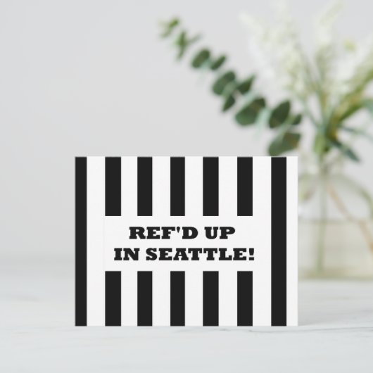 Ref. in Seattle met Kaart voor vervangende referen (Staand voorkant)