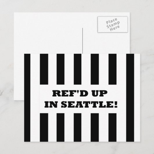 Ref. in Seattle met Kaart voor vervangende referen (Voorkant / Achterkant)