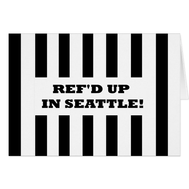 Ref. in Seattle met Kaart voor vervangende referen (Voorkant Horizontaal)