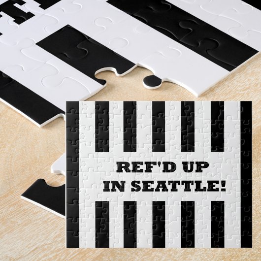 Ref. in Seattle met vervangende referenten Legpuzzel