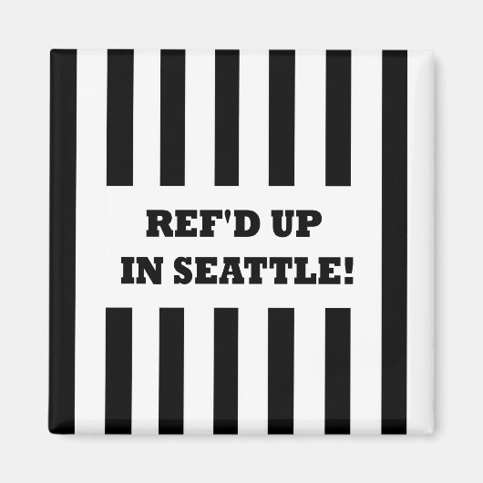 Ref. in Seattle met vervangende referenten Magneet (Voorkant)