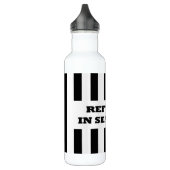 Ref. in Seattle met vervangende referenten Waterfles (Links)