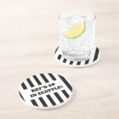 Ref. in Seattle met vervangende referenten Zandsteen Onderzetter (Zijkant)