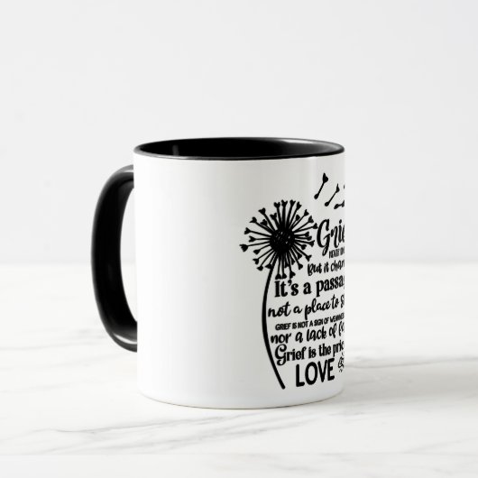 Ref is de prijs van liefde mok (Voorkant links)