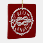 Ref. niet-zeilafbeelding keramisch ornament (Rechts)