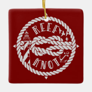 Ref. niet-zeilafbeelding keramisch ornament