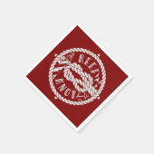 Ref. niet-zeilafbeelding servet (Hoek)