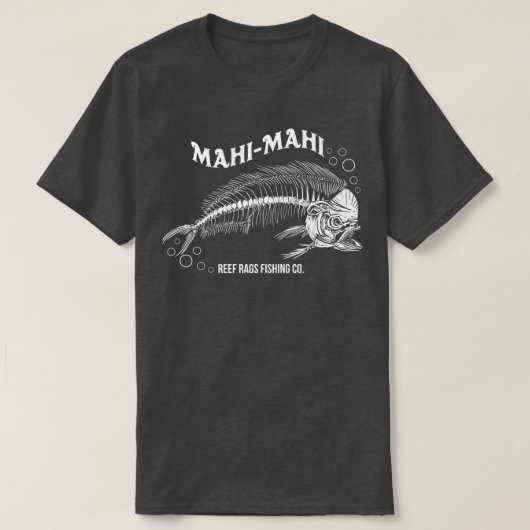 Ref. Rags Mahi Mahi Fish Botten T-shirt (Design voorkant)