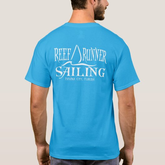 Ref.-runner - grote back-Logo T-shirt (Achterkant)