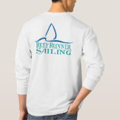 Ref-runner-zeilen - Throwback-Logo T-shirt (Achterkant)