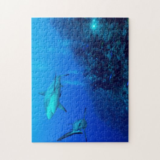 Ref. Shark and Divers Jigzaag Puzzle Legpuzzel (Verticaal)