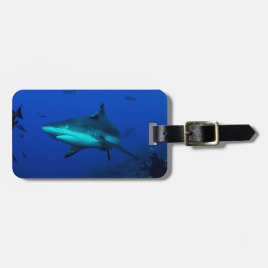 Ref. Shark Bagagelabel (Voorkant horizontaal)