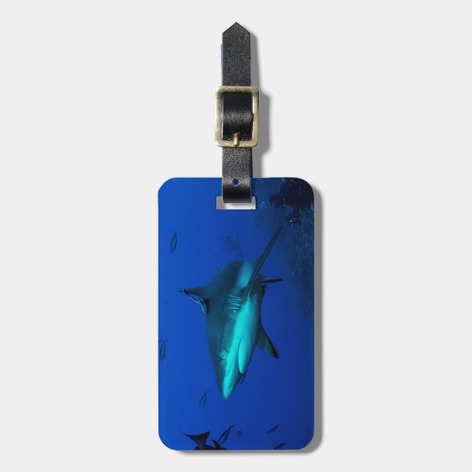 Ref. Shark Bagagelabel (Voorkant verticaal)