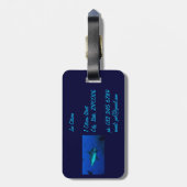 Ref. Shark Bagagelabel (Achterkant verticaal)