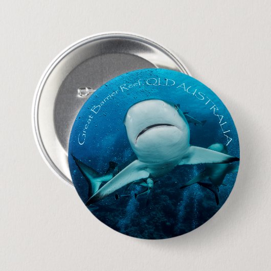 Ref. Shark Button (Voorkant /achterkant)