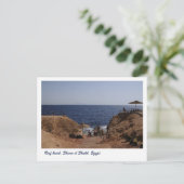 Ref strand, Sharm el Sheikh, Egypte Briefkaart (Staand voorkant)