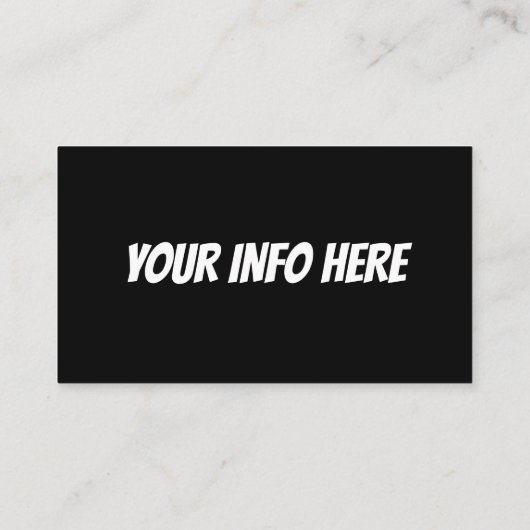 REFER A FRIEND CARD VISITEKAARTJE (Achterkant)