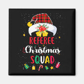 Referee Christmas Squad Santa Hat Umre Match  Magneet (Voorkant)