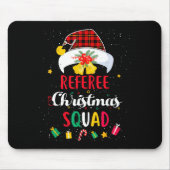 Referee Christmas Squad Santa Hat Umre Match  Muismat (Voorkant)