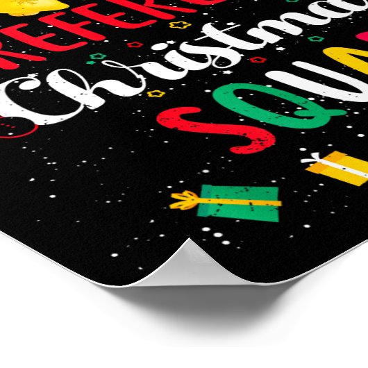 Referee Christmas Squad Santa Hat Umre Match  Poster (Hoek)