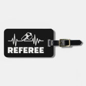 Referee Frequentie Bagagelabel (Voorkant horizontaal)