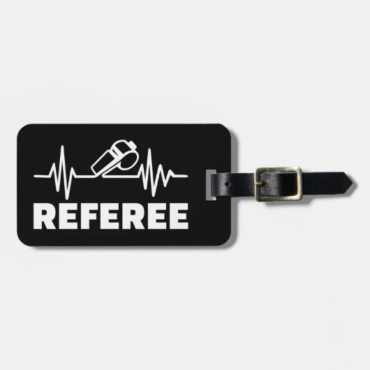 Referee  Frequentie Bagagelabel (Voorkant horizontaal)