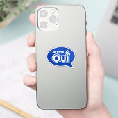 Referendum OUI Quebec Sticker (Telefoon)