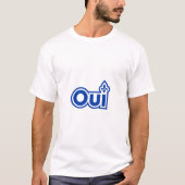 Referendum OUI Quebec T-shirt (Voorkant)
