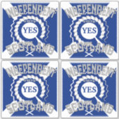 Referendum Schotse onafhankelijkheid Sticker (Voorkant)