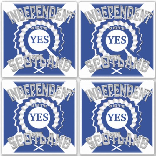 Referendum Schotse onafhankelijkheid Sticker (Voorkant)