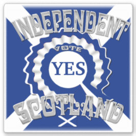 Referendum Schotse onafhankelijkheid Sticker