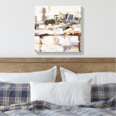 Referentie 1991 canvas afdruk (Insitu (Slaapkamer))