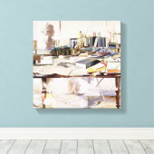 Referentie 1991 canvas afdruk (Insitu (Houten vloer))